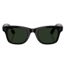 Умные очки Ray-Ban Meta* Wayfarer Gen 2 Shiny Black, Фотохромные линзы Clear to Graphite Green Transitions (RW4012), размер M